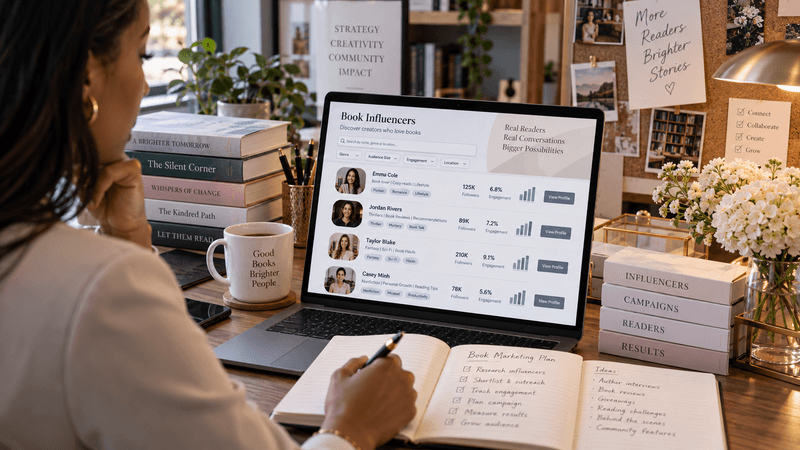 Book Influencer Outreach